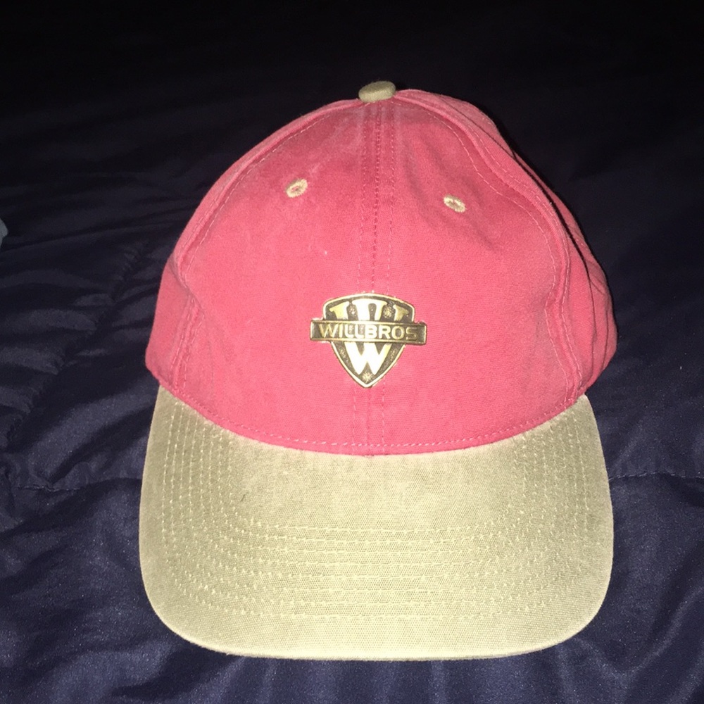 WillBros Red Dad Cap